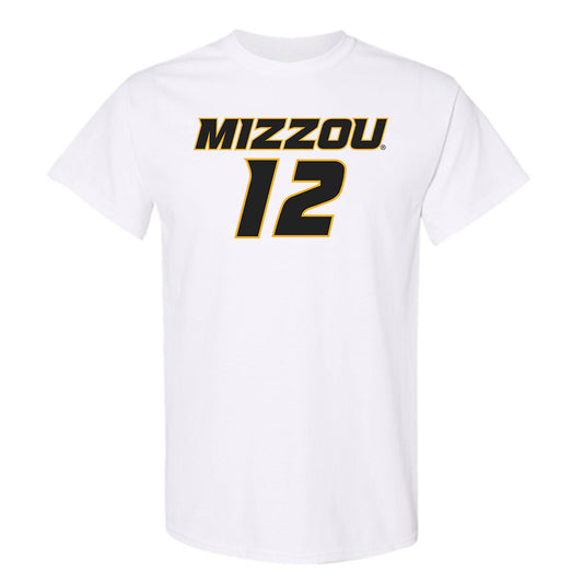 Missouri - NCAA Men's Basketball : Sebastian Mack - Replica Shersey T-Shirt-0