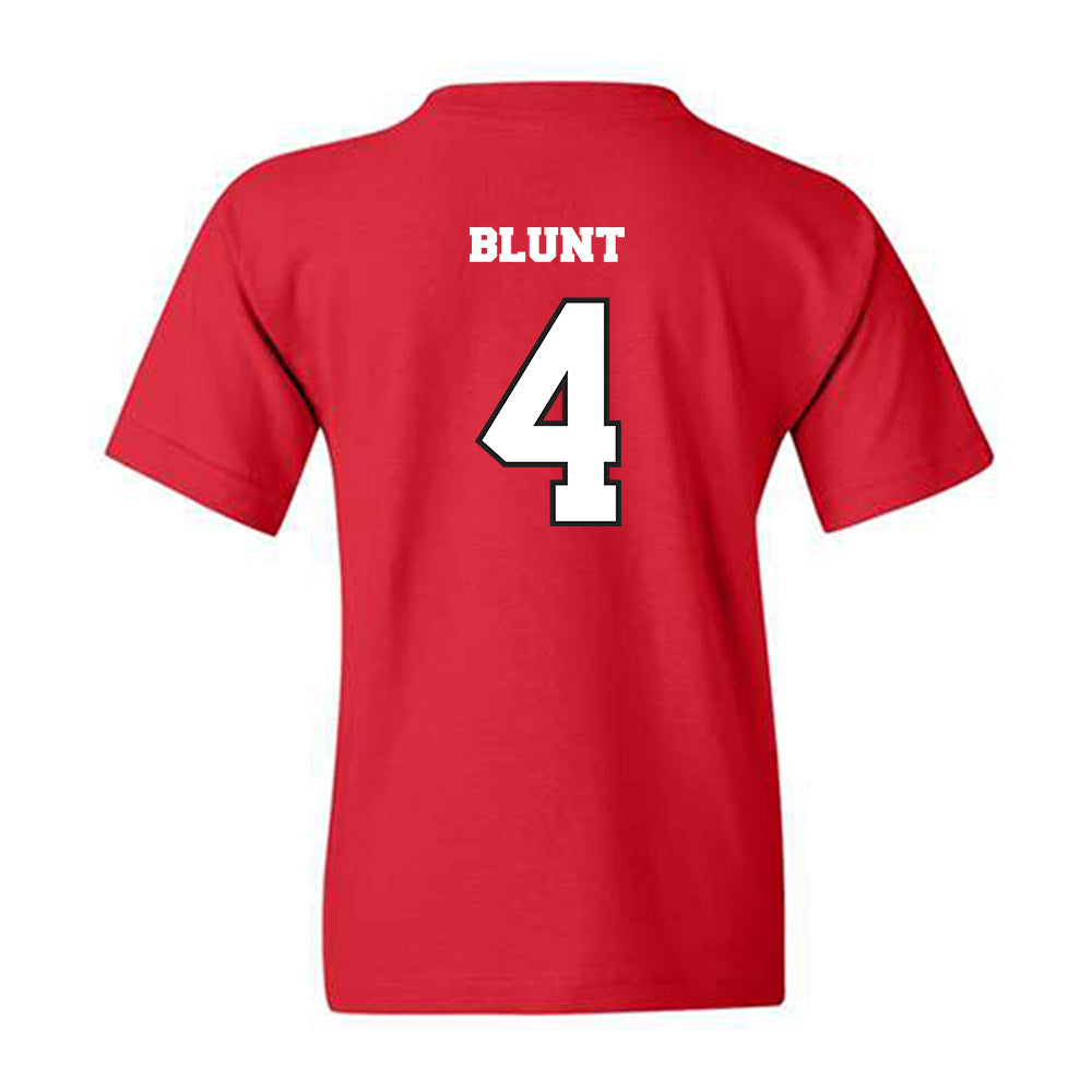 Utah - NCAA Softball : Kate Blunt - Replica Shersey Youth T-Shirt-1