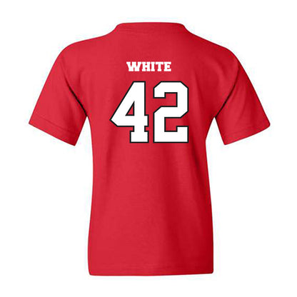 Utah - NCAA Softball : Hailee White - Replica Shersey Youth T-Shirt-1