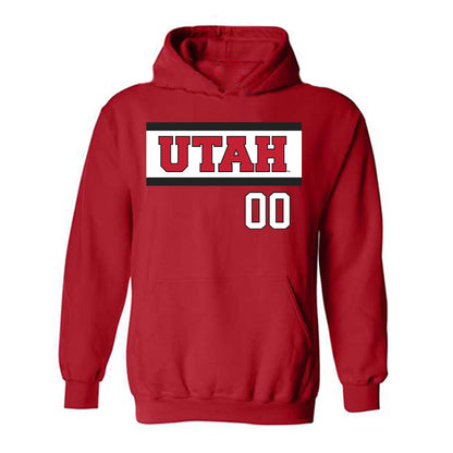 Utah - NCAA Softball : Brooke Tacke - Replica Shersey Hooded Sweatshirt-0
