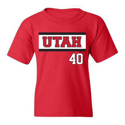 Utah - NCAA Softball : Cian Noli - Replica Shersey Youth T-Shirt-0