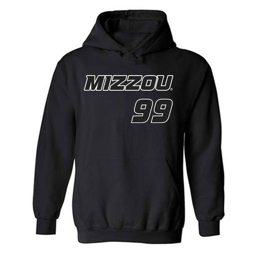 Missouri - NCAA Softball : Kayley Lenger - Replica Shersey Hooded Sweatshirt-0
