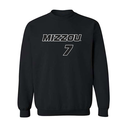 Missouri - NCAA Softball : Stefania Abruscato - Replica Shersey Crewneck Sweatshirt-0