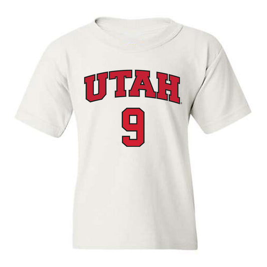 Utah - NCAA Softball : Emily Capobianco - Replica Shersey Youth T-Shirt-0