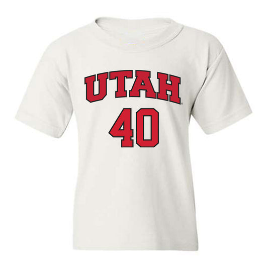 Utah - NCAA Softball : Cian Noli - Replica Shersey Youth T-Shirt-0