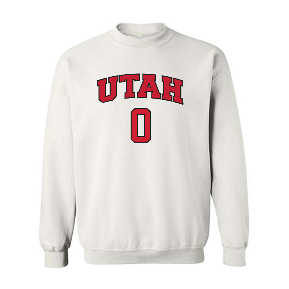Utah - NCAA Softball : Brooke Tacke - Replica Shersey Crewneck Sweatshirt-0