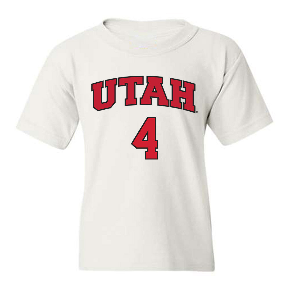 Utah - NCAA Softball : Kate Blunt - Replica Shersey Youth T-Shirt-0
