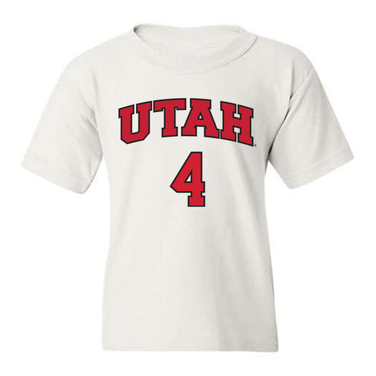 Utah - NCAA Softball : Kate Blunt - Replica Shersey Youth T-Shirt-0