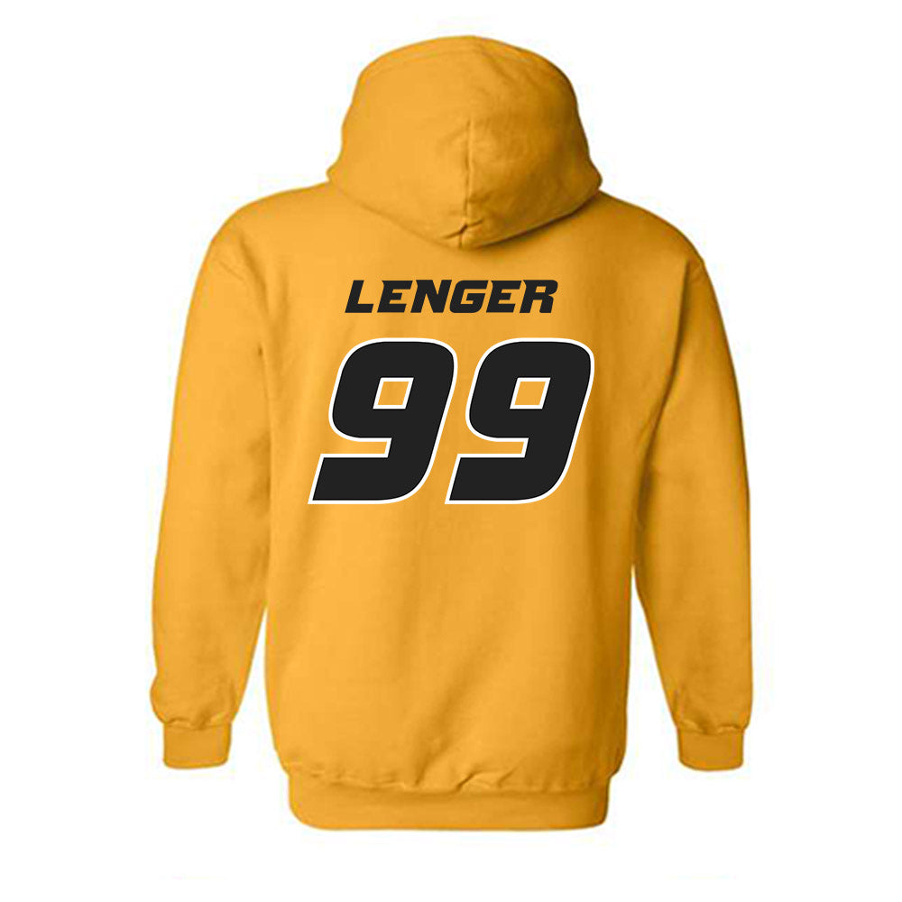 Missouri - NCAA Softball : Kayley Lenger - Replica Shersey Hooded Sweatshirt-1