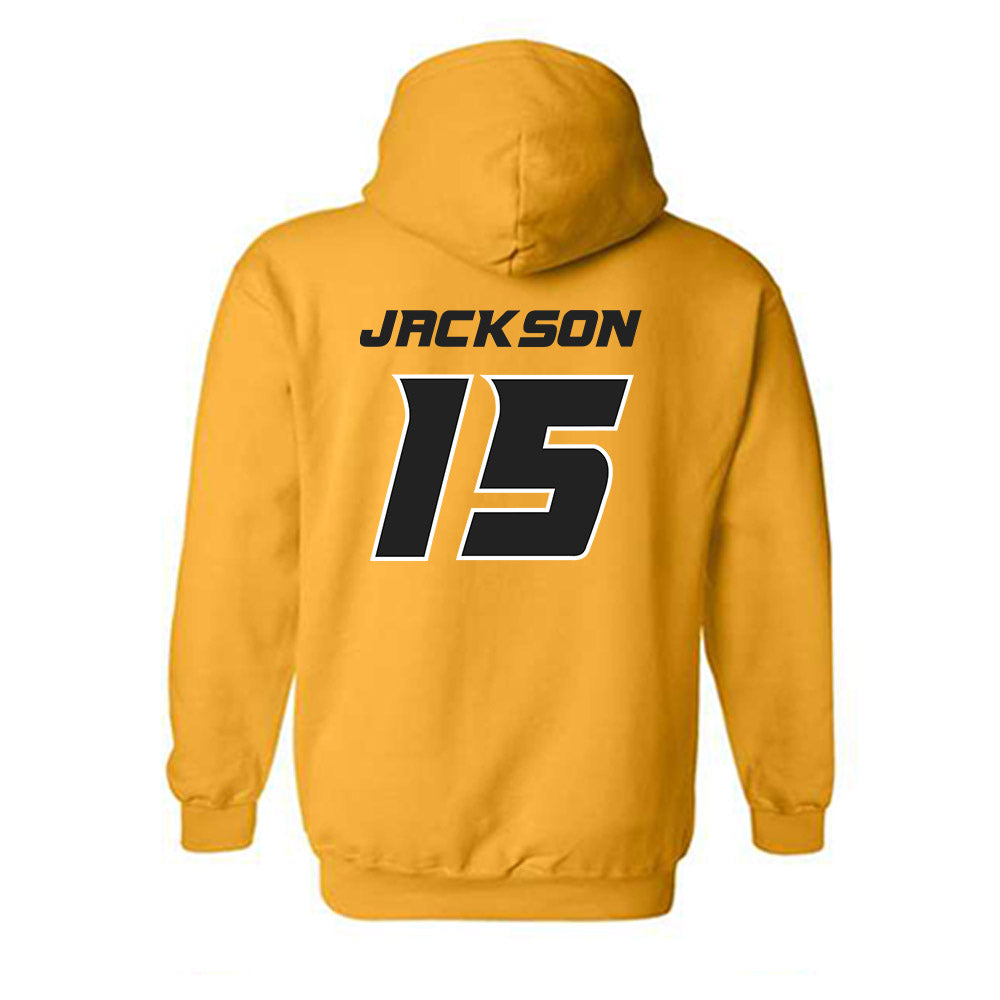 Missouri - NCAA Softball : Emma Jackson - Replica Shersey Hooded Sweatshirt-1
