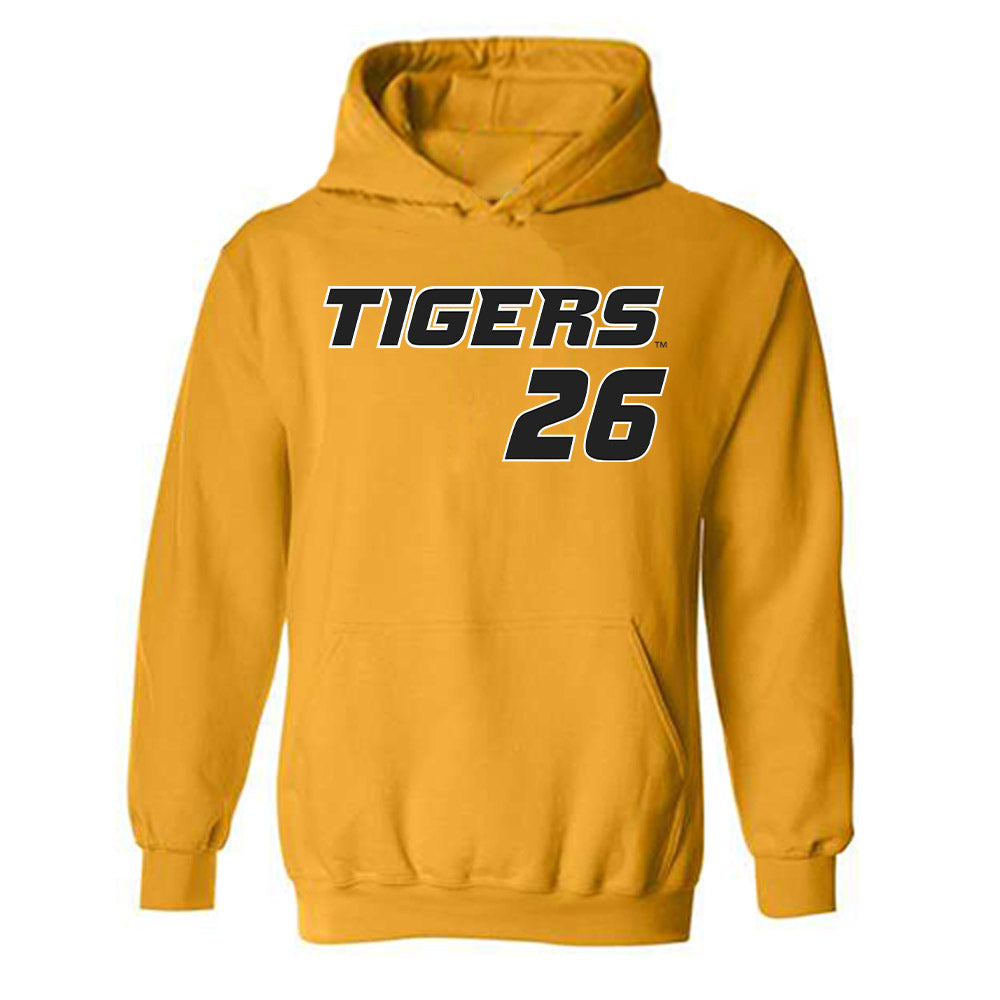 Missouri - NCAA Softball : Rylee Michalak - Replica Shersey Hooded Sweatshirt-0