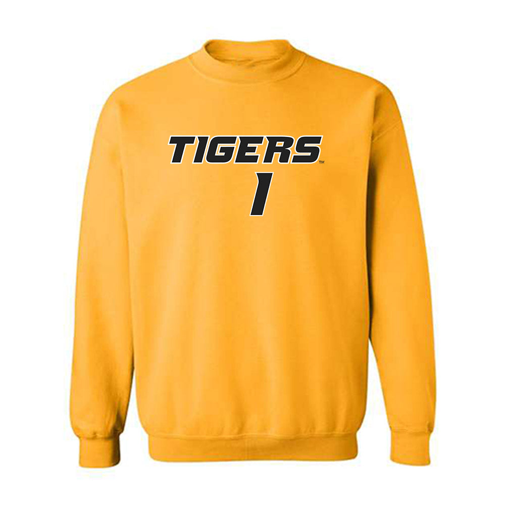 Missouri - NCAA Softball : Audrey Cathey - Replica Shersey Crewneck Sweatshirt-0