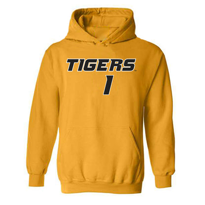 Missouri - NCAA Softball : Audrey Cathey - Replica Shersey Hooded Sweatshirt-0