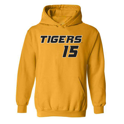 Missouri - NCAA Softball : Emma Jackson - Replica Shersey Hooded Sweatshirt-0