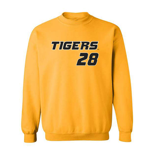 Missouri - NCAA Softball : Abby Carr - Replica Shersey Crewneck Sweatshirt-0