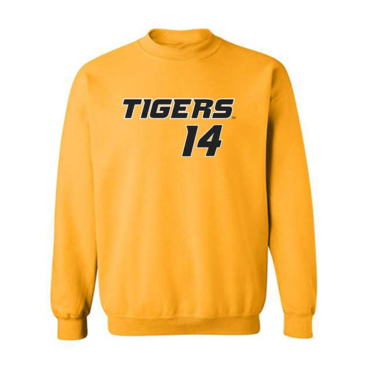 Missouri - NCAA Softball : Nathalie Touchet - Replica Shersey Crewneck Sweatshirt-0