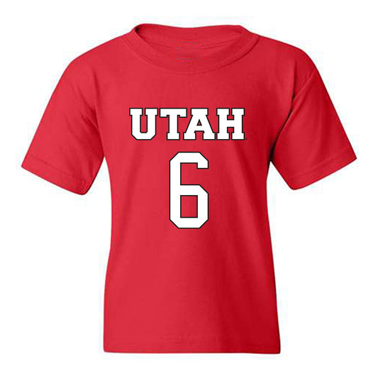 Utah - NCAA Women's Basketball : Evelina Otto - Replica Shersey Youth T-Shirt-0