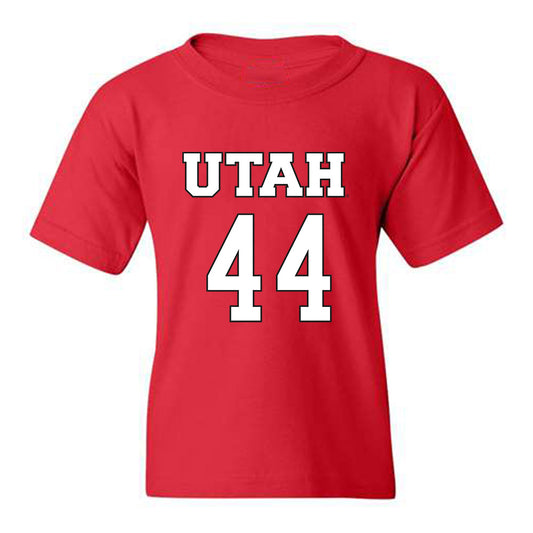 Utah - NCAA Women's Basketball : Sam Crispe - Replica Shersey Youth T-Shirt