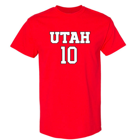 Utah - NCAA Women's Soccer : Londyn Lovell - Replica Shersey T-Shirt-0