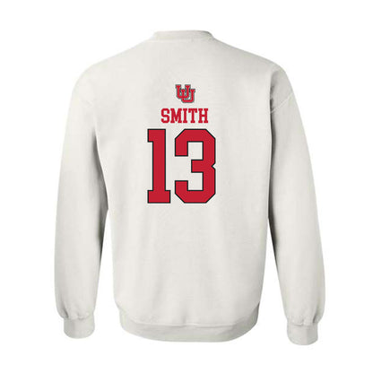 Utah - NCAA Women's Soccer : Eliza Smith - Replica Shersey Crewneck Sweatshirt-1