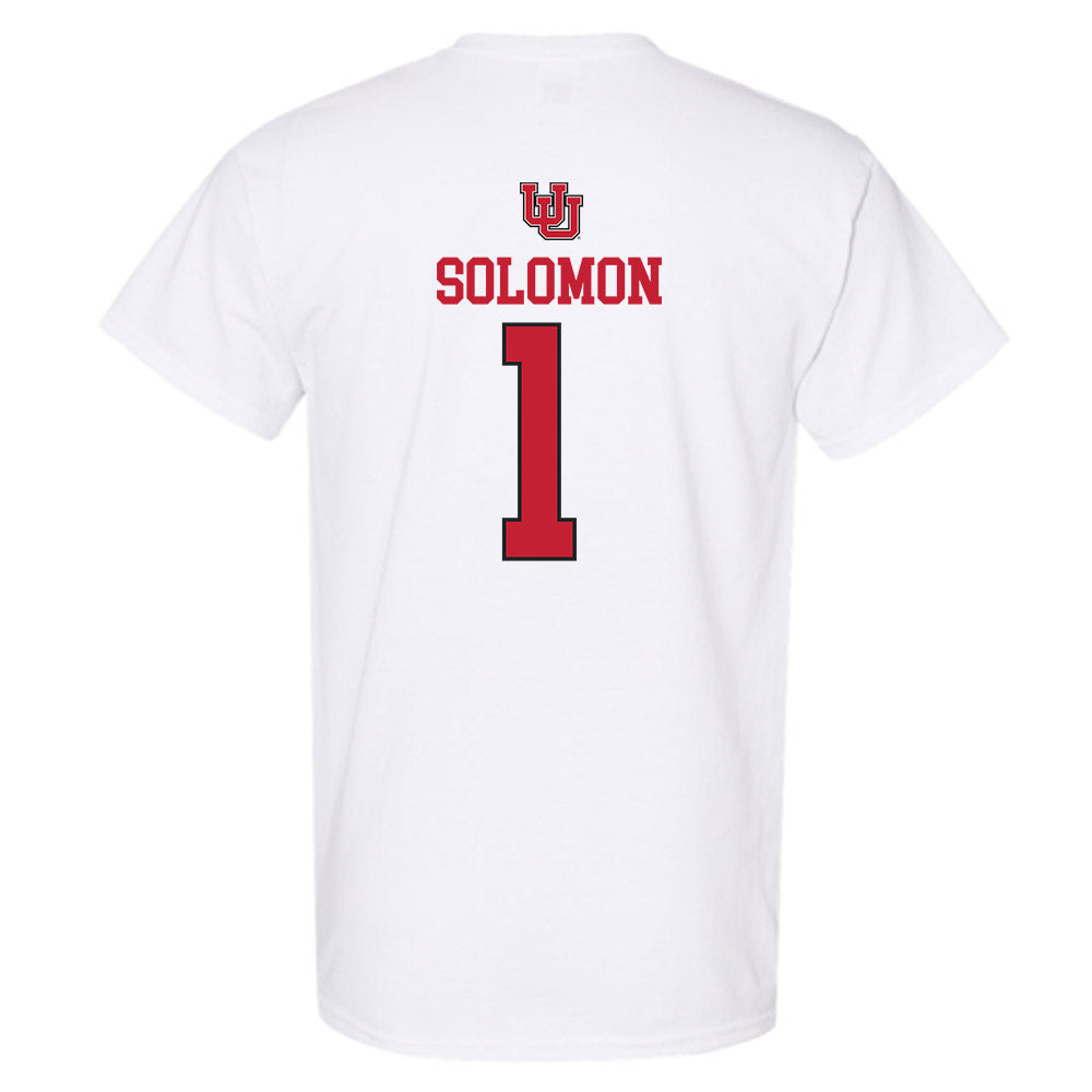 Utah - NCAA Women's Soccer : Anna Solomon - Replica Shersey T-Shirt-1