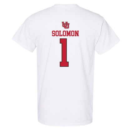 Utah - NCAA Women's Soccer : Anna Solomon - Replica Shersey T-Shirt-1
