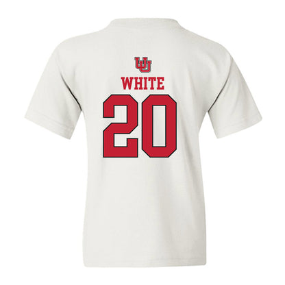 Utah - NCAA Women's Soccer : Sophie White - Replica Shersey Youth T-Shirt-1