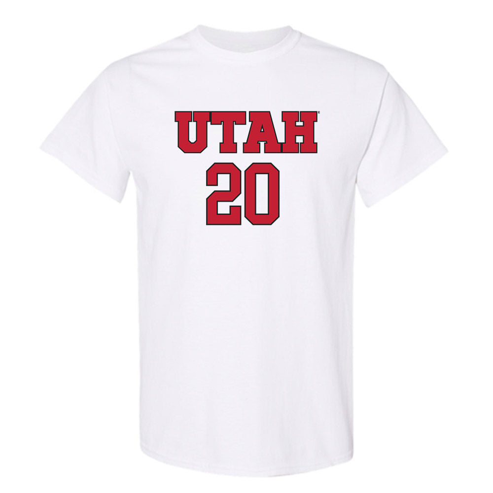 Utah - NCAA Women's Soccer : Sophie White - Replica Shersey T-Shirt-0