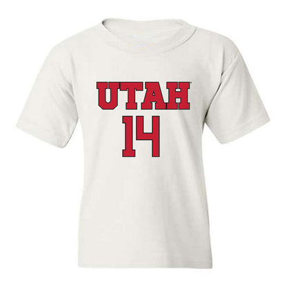 Utah - NCAA Women's Soccer : Julia Oka - Replica Shersey Youth T-Shirt-0