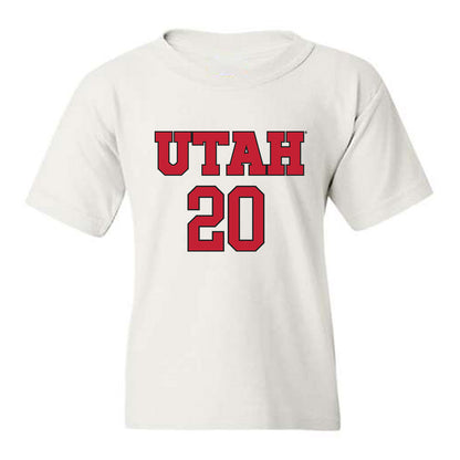 Utah - NCAA Women's Soccer : Sophie White - Replica Shersey Youth T-Shirt-0