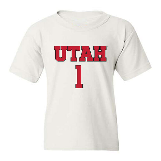 Utah - NCAA Women's Soccer : Anna Solomon - Replica Shersey Youth T-Shirt-0