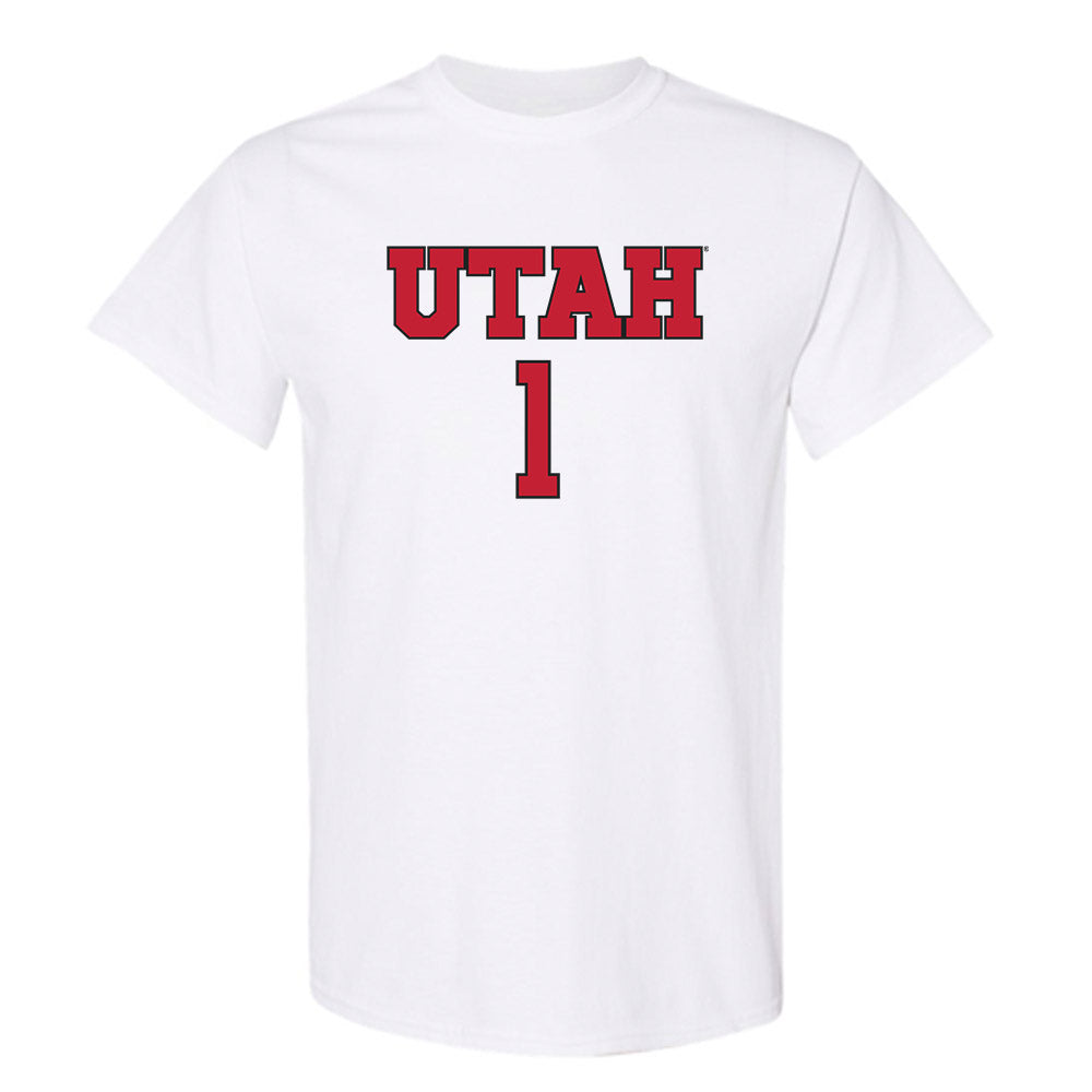 Utah - NCAA Women's Soccer : Anna Solomon - Replica Shersey T-Shirt-0