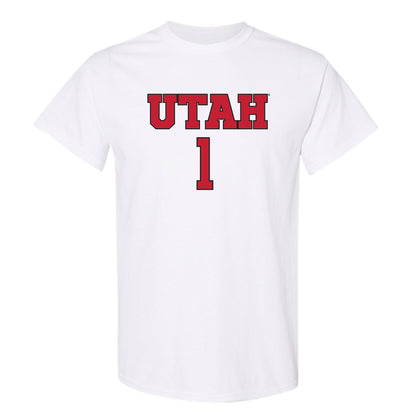Utah - NCAA Women's Soccer : Anna Solomon - Replica Shersey T-Shirt-0
