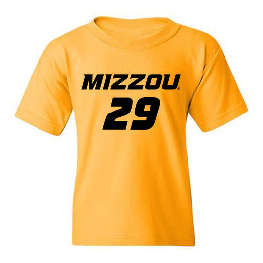 Missouri - NCAA Women's Soccer : McKenna Moran - Replica Shersey Youth T-Shirt-0