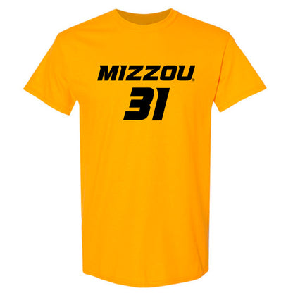 Missouri - NCAA Women's Soccer : Mia Devrouax - Replica Shersey T-Shirt-0