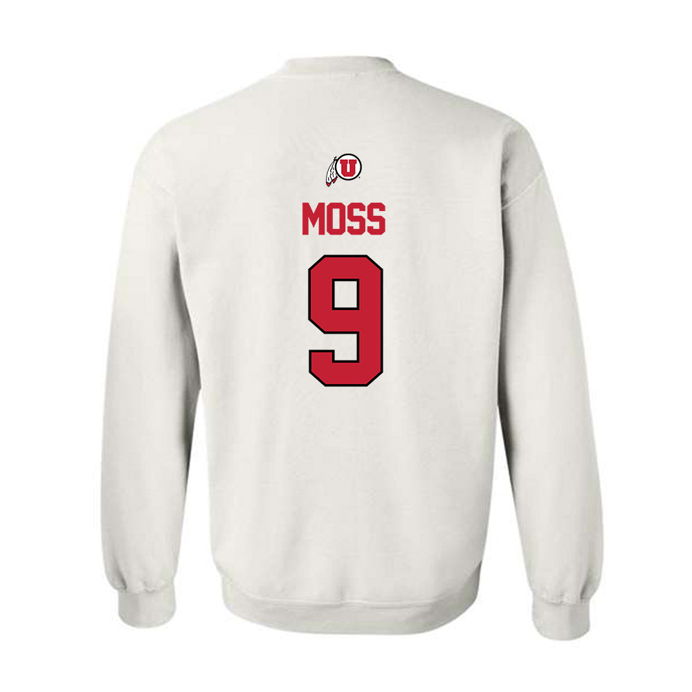 Utah - NCAA Women's Volleyball : Grace Moss - Replica Shersey Crewneck Sweatshirt-1