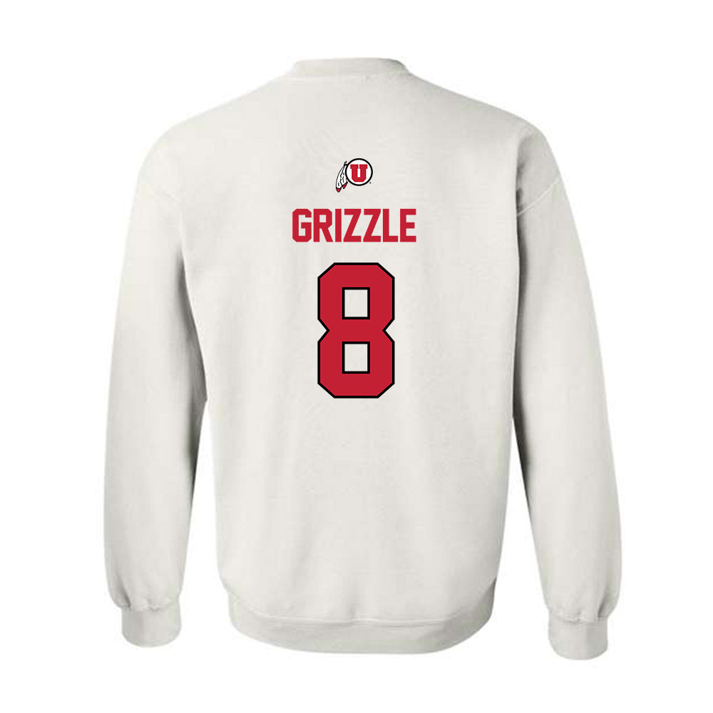 Utah - NCAA Women's Volleyball : Sierra Grizzle - Replica Shersey Crewneck Sweatshirt-1