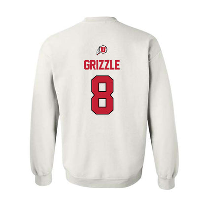 Utah - NCAA Women's Volleyball : Sierra Grizzle - Replica Shersey Crewneck Sweatshirt-1