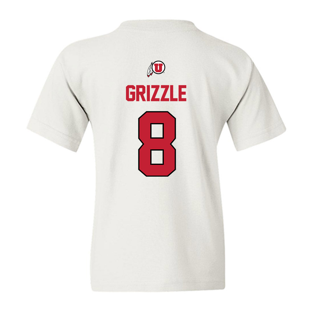 Utah - NCAA Women's Volleyball : Sierra Grizzle - Replica Shersey Youth T-Shirt-1