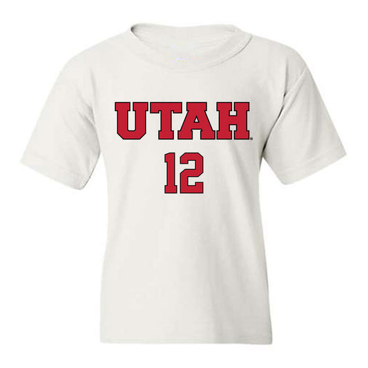 Utah - NCAA Women's Volleyball : Katelynn Field - Replica Shersey Youth T-Shirt-0