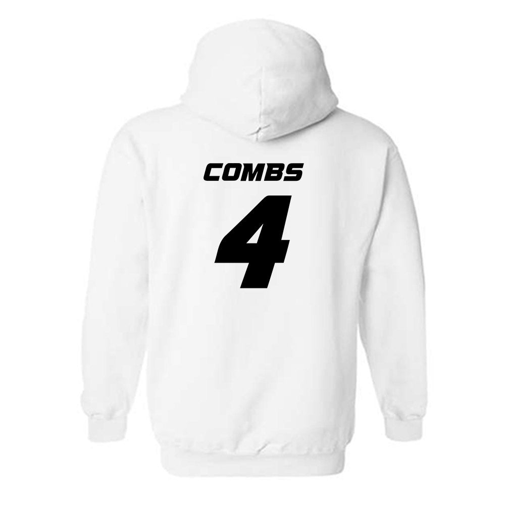 Missouri - NCAA Women's Soccer : Callaway Combs - Replica Shersey Hooded Sweatshirt-1