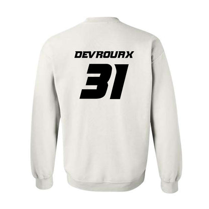 Missouri - NCAA Women's Soccer : Mia Devrouax - Replica Shersey Crewneck Sweatshirt-1