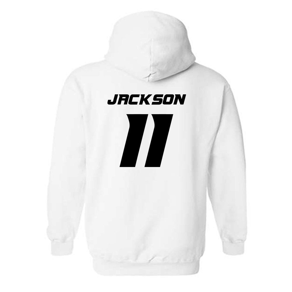 Missouri - NCAA Women's Soccer : Autumn Jackson - Replica Shersey Hooded Sweatshirt-1