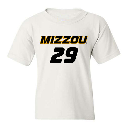 Missouri - NCAA Women's Soccer : McKenna Moran - Replica Shersey Youth T-Shirt-0