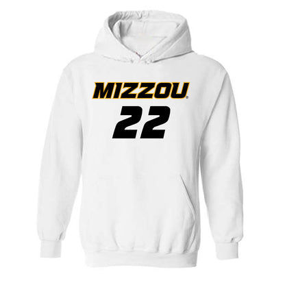 Missouri - NCAA Women's Soccer : Riley Wilkerson - Replica Shersey Hooded Sweatshirt-0