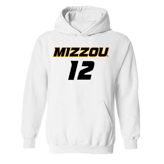 Missouri - NCAA Women's Soccer : Rylie Morse - Replica Shersey Hooded Sweatshirt-0