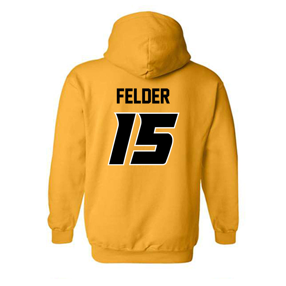 Missouri - NCAA Women's Volleyball : Paige Felder - Replica Shersey Hooded Sweatshirt-1