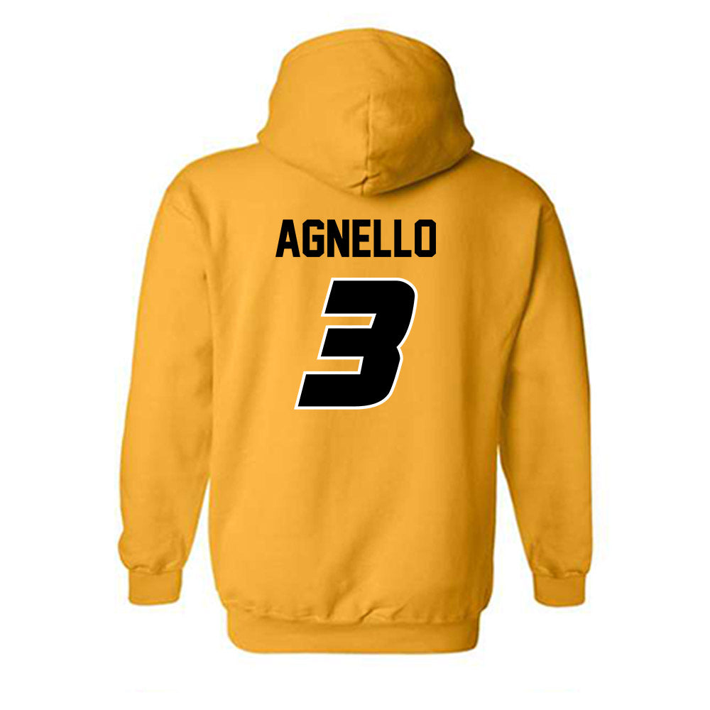 Missouri - NCAA Women's Volleyball : Maizy Agnello - Replica Shersey Hooded Sweatshirt-1