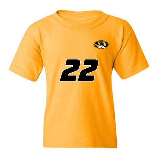 Missouri - NCAA Women's Volleyball : Millie Bauer - Replica Shersey Youth T-Shirt-0