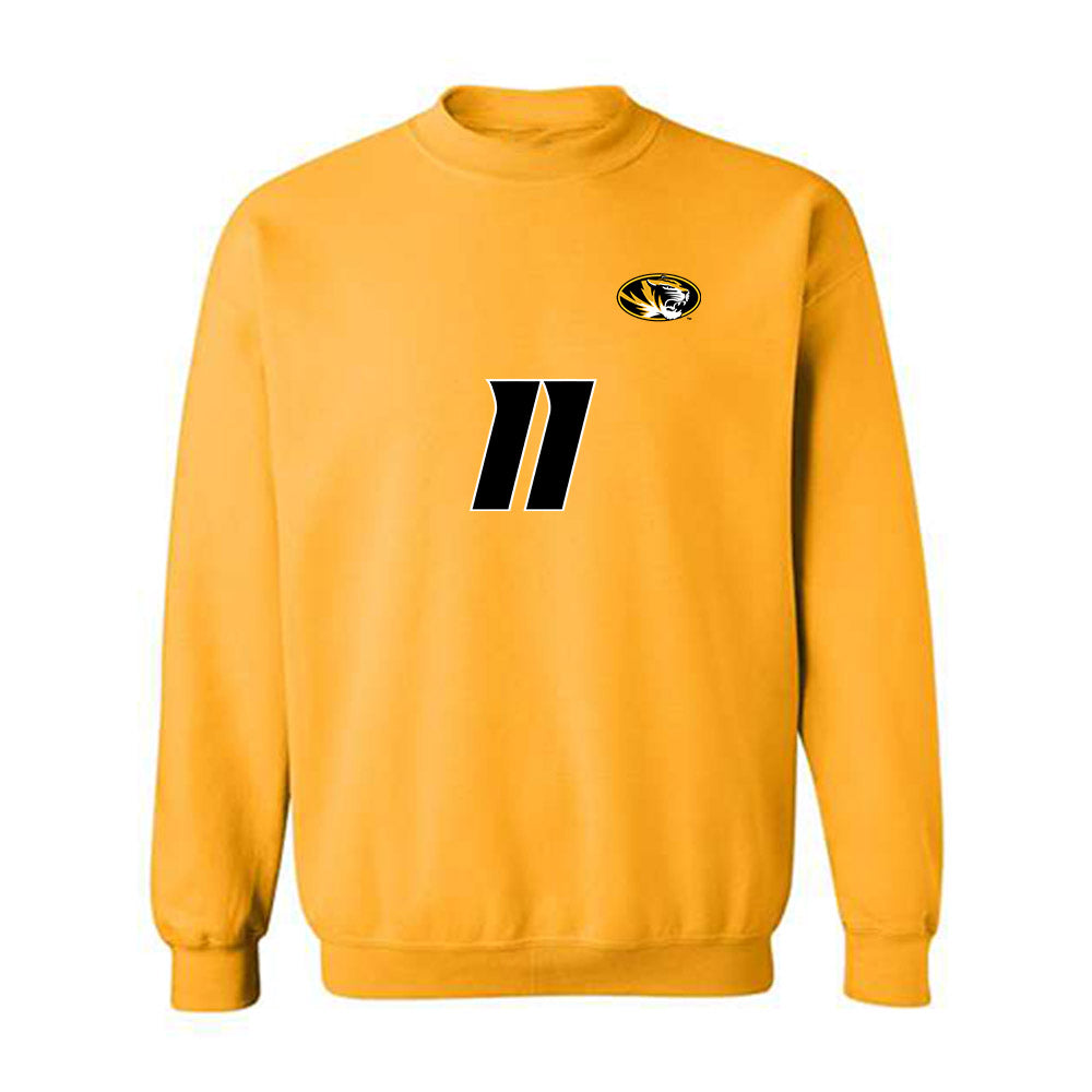 Missouri - NCAA Women's Volleyball : Eva Smith - Replica Shersey Crewneck Sweatshirt-0